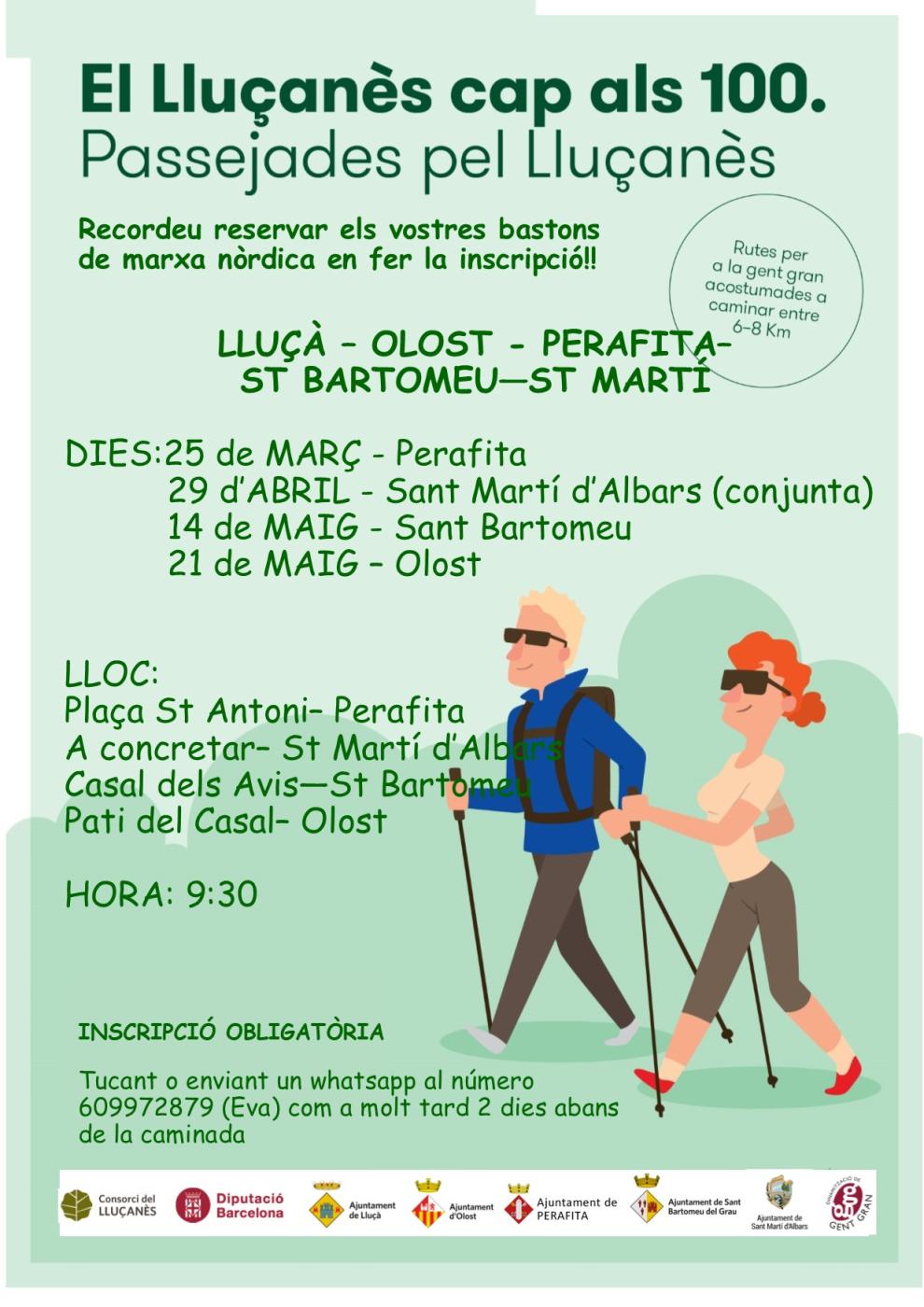 Caminades del Lluçanès cap als 100